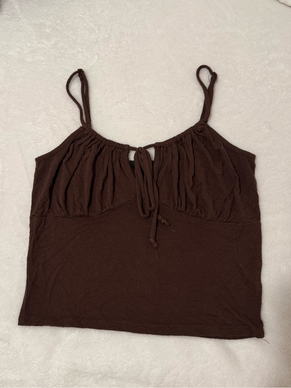 Ambiance Tie Front Top